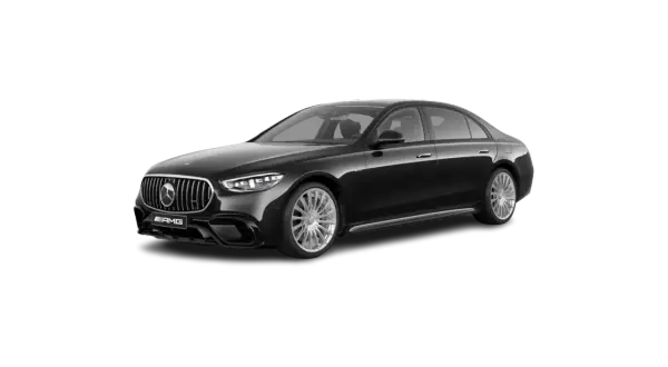 Czarny Mercedes-Benz S 63 AMG, luksusowa limuzyna z charakterystycznym grillem i felgami.