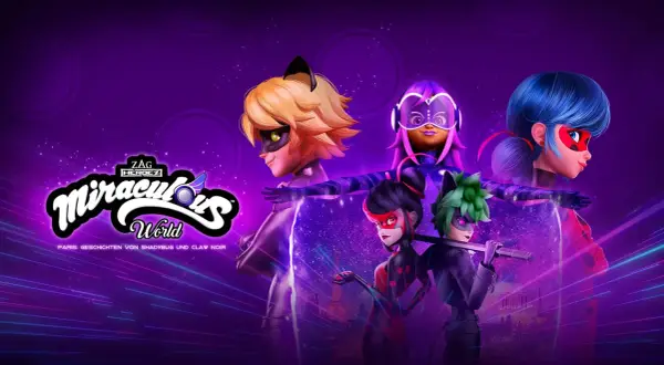Miraculous Staffel 6: Ladybug, Cat Noir und ihre Freunde im neuen Look. Ein magisches Abenteuer in Paris!