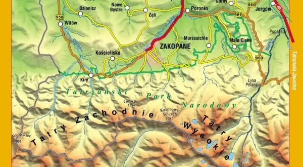 Gdzie leżą Tatry na mapie? Odkryj ich lokalizację w Polsce i Słowacji