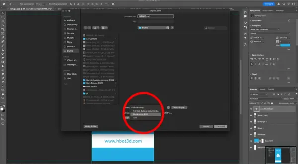 Photoshop: Zapis plików dla druku i webu uniknij błędów!