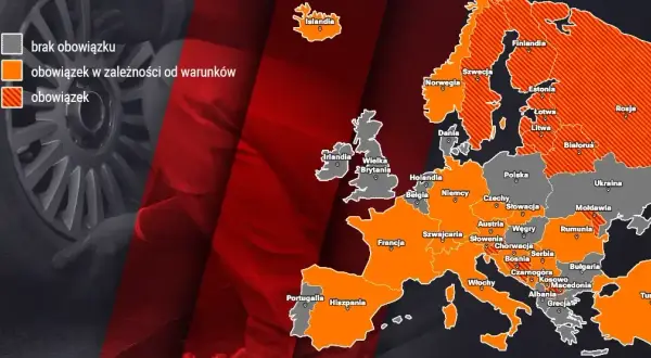 Od kiedy opony zimowe w Czechach? Sprawdź, by uniknąć kar