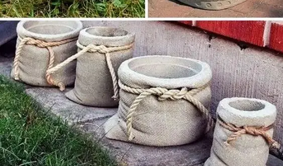 Proste ozdoby do ogrodu z betonu – zaskakujące pomysły krok po kroku