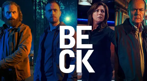Fyra karaktärer från Beck-filmerna. Hur många beck filmer finns det?