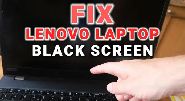 Jak włączyć laptopa Lenovo? Triki serwisanta na czarny ekran!