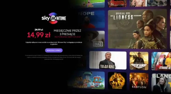 SkyShowtime jak skorzystać z promocji i nie przepłacać za subskrypcję