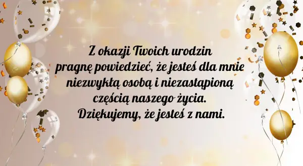 Życzenia dla teściowej na urodziny, które wzruszą i ucieszą