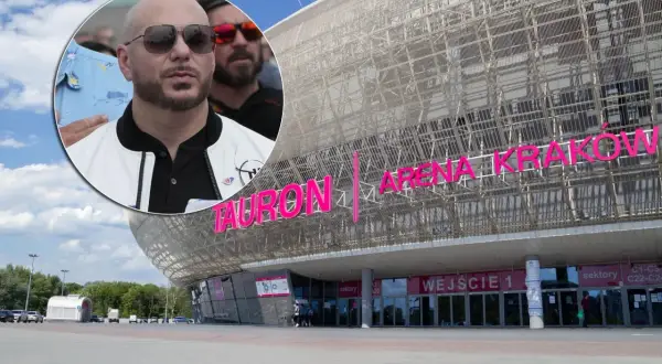 Pitbull w Polsce! Raper w Tauron Arenie Kraków, gotowy na koncert.