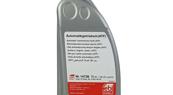 Płyn ATF Febi Bilstein 14738, idealny do automatycznej skrzyni biegów w Chevrolet Cruze 1.8 benzyna. Pojemność 1 litr.