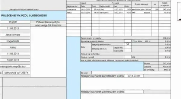 Delegacja służbowa: Wypełnij i rozlicz sprawnie i zgodnie z prawem.