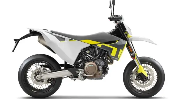 Motocykl Husqvarna WR 125, zwinny i mocny, gotowy na wyzwania.