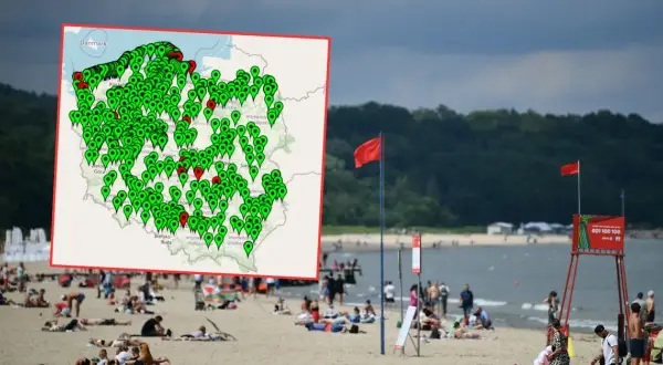 Sinice Bałtyk: Czy Twoja plaża jest bezpieczna? Sprawdź mapę GIS