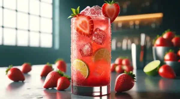 Najlepszy drink truskawkowy w Thermomixie - łatwy przepis na lato