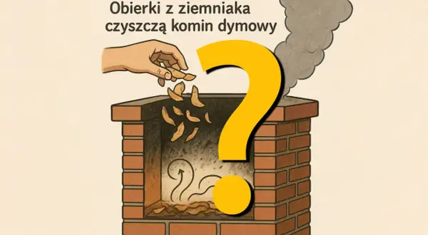 Czy obierki z ziemniaków czyszczą komin? Ekspert wyjaśnia!