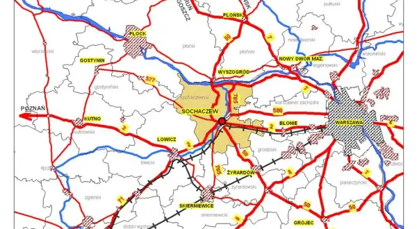 Gdzie leży Sochaczew? Odkryj jego lokalizację i sąsiedztwo z miastami