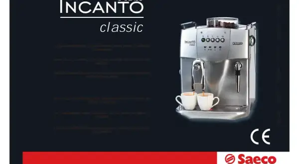 Saeco Incanto Classic. Instrukcja odkamieniania ekspresu do kawy. Zobacz, jak prawidłowo przeprowadzić proces odkamieniania.