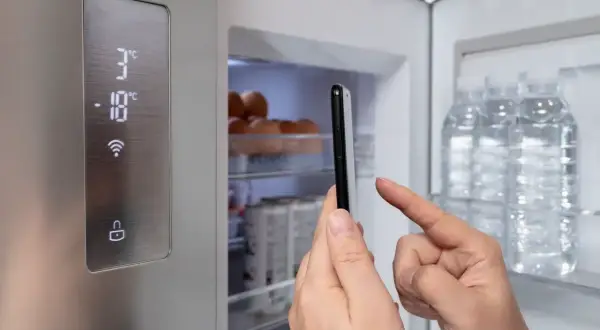 Użyj smartfona do sterowania lodówką Beko, sprawdzając temperaturę i ustawienia. Instrukcja pralki Beko może pomóc w konfiguracji.