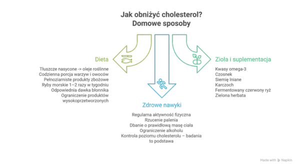 Jak obniżyć cholesterol? Dieta, zdrowe nawyki i zioła to klucz do sukcesu. Lista domowych sposobów.