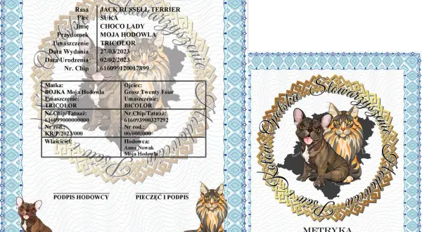 Ile kosztuje metryka dla psa? Sprawdź ceny i ukryte opłaty