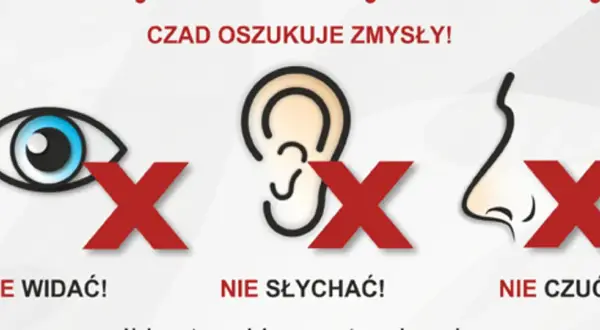 Czad oszukuje zmysły: nie widać, nie słychać, nie czuć. Jak pozbyć się czadu z domu? Zainstaluj czujnik!