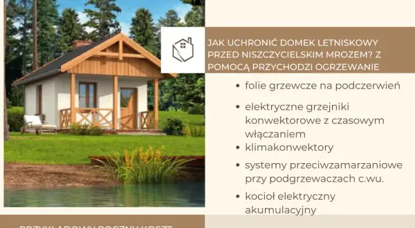 Jakie ogrzewanie do domku letniskowego na cały rok: 5 sprawdzonych metod