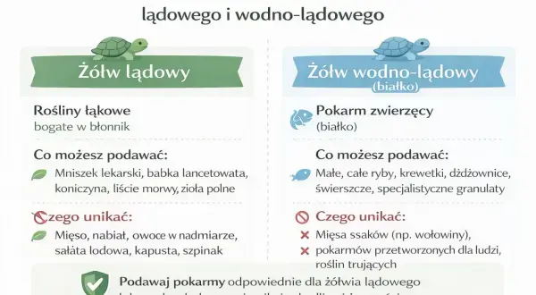Co jedzą żółwie? Lądowe chętnie spożywają rośliny łąkowe, np. mniszek. Wodne wolą pokarm zwierzęcy, jak ryby czy krewetki.