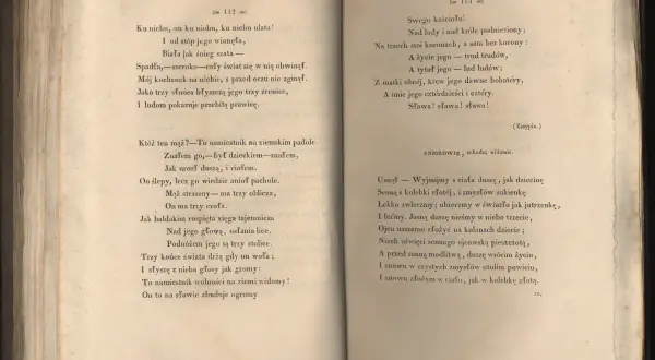 A imię jego 44. Wiersz opisuje postać, która jest namiestnikiem na ziemi, a jej imię to 44.
