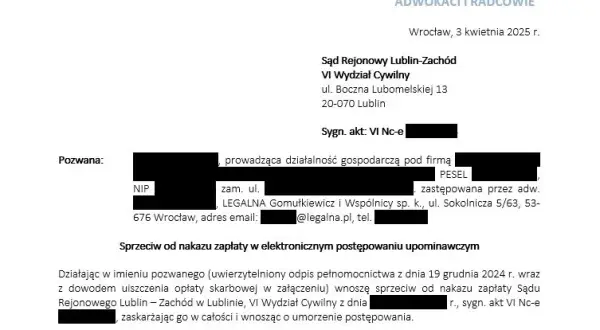 Co to jest odpis pozwu i dlaczego jest kluczowy w postępowaniu?