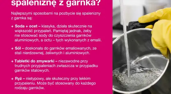 Jak usunąć przypalenie z garnka - skuteczne metody na trudne zabrudzenia