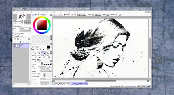 Jak malować w Paint Tool Sai - proste techniki dla początkujących