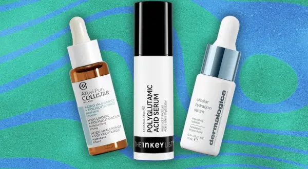 Trois sérums hydratants, dont un avec acide polyglutamique, pour découvrir les bienfaits de l'hydratation intense.