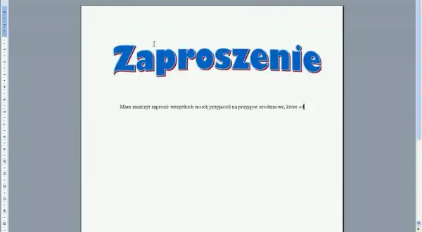 Jak zrobić zaproszenie w Wordzie dwustronne – proste kroki i wskazówki