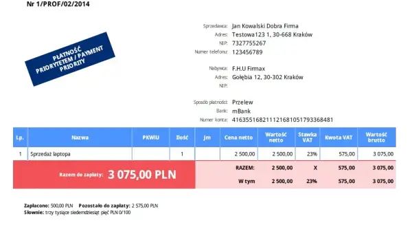 Jak wystawić fakturę proforma i uniknąć błędów w procesie