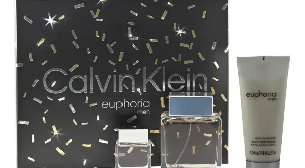 Zestaw Calvin Klein Euphoria Men: perfumy i balsam po goleniu. Poczuj euforię z tym eleganckim zestawem.