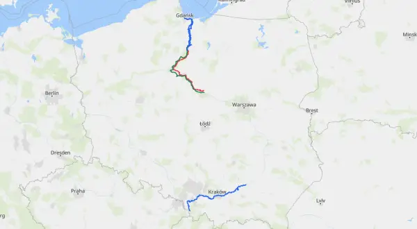 Nadwiślańska trasa rowerowa: piękne widoki i trasy dla każdego rowerzysty