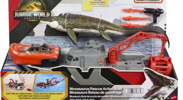 Mozazaur zabawka – imponująca figurka dinozaura z Jurassic World