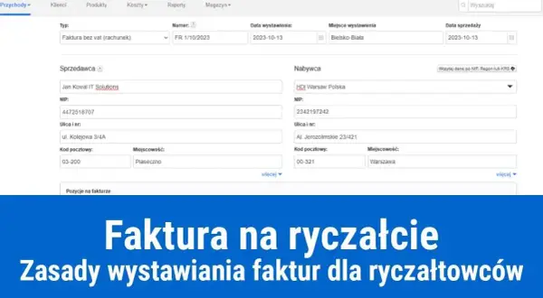 Jak obliczyć ryczałt od przychodów ewidencjonowanych i uniknąć błędów