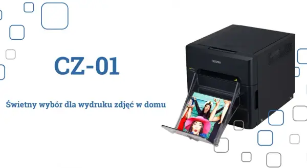 Drukarka Citizen CZ-01 to świetny wybór do drukowania zdjęć w domu.