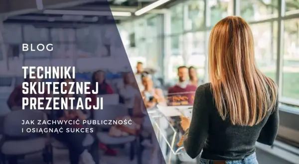 Kobieta prezentuje techniki skutecznej prezentacji. Opanowanie sztuki prezentacji to klucz do sukcesu i zachwycenia publiczności.