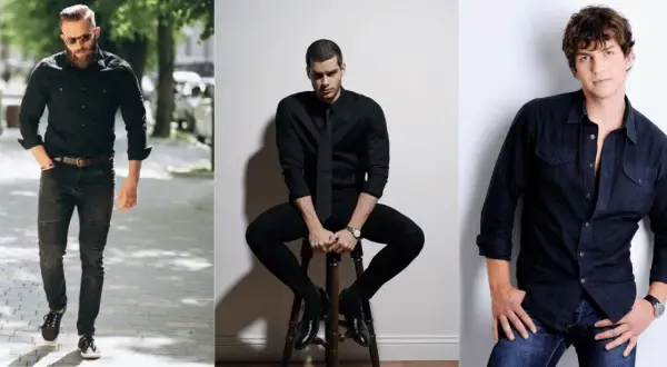 Czarne koszule: Jakie spodnie wybrać? Stylowe męskie i damskie stylizacje