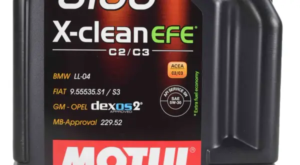 Motul 8100 X-Clean EFE 5W30 5L - najlepszy wybór dla Twojego silnika