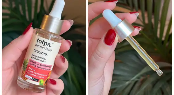 Serum z kwasem salicylowym 1% od Tołpy, które pomoże Ci pozbyć się zaskórników. Idealny wybór, jeśli zastanawiasz się, jaki kwas na zaskórniki będzie najskuteczniejszy.