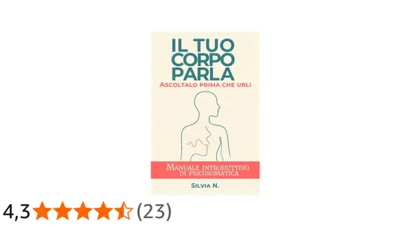 Copertina libro "Il tuo corpo parla": manuale introduttivo di psicosomatica. Un'ottima risorsa per comprendere il metamedicina elenco malattie.