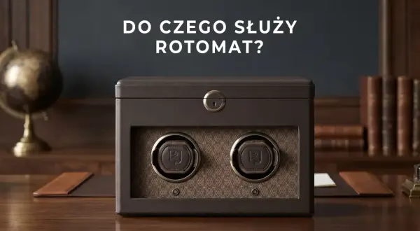 Elegancki rotomat na dwa zegarki, który dba o ich nienaganny chód. Czy rotomat jest potrzebny? Tak, dla kolekcjonerów i miłośników czasomierzy.