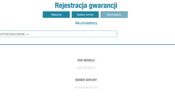 Makita: Numer karty gwarancyjnej znajdź i zyskaj 3 lata gwarancji