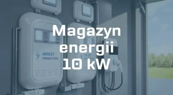 Magazyn energii 10 kW na ile wystarczy? Dwa nowoczesne urządzenia do przechowywania energii zamontowane na ścianie, jedno z kablem do ładowania.