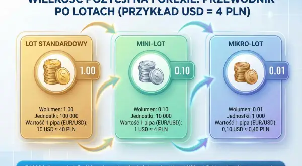 Przewodnik po wielkości pozycji na forexie: lot standardowy (1.00), mini-lot (0.10) i mikro-lot (0.01). Jak zacząć inwestować na forexie?