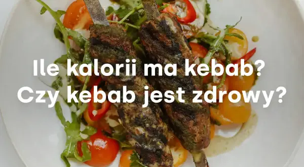 Dwa szaszłyki z mięsem i warzywami. Czy duży kebab kcal jest zdrowy?