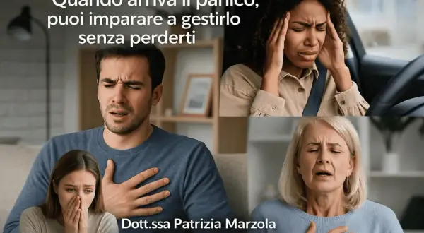 Persone che mostrano sintomi di ansia. Impara cosa fare in caso di ansia per gestirla senza perderti.