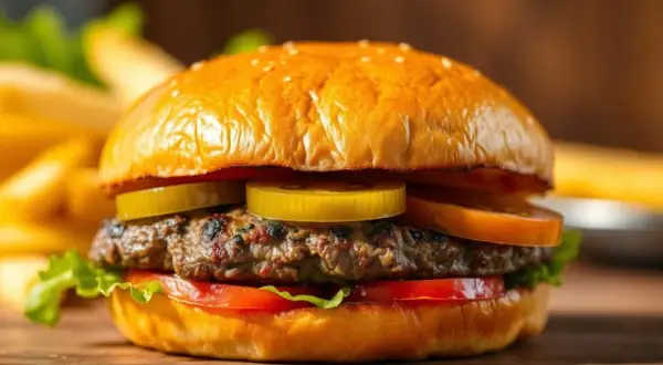 Ile kalorii ma burger wołowy? Zaskakujące różnice w kaloryczności