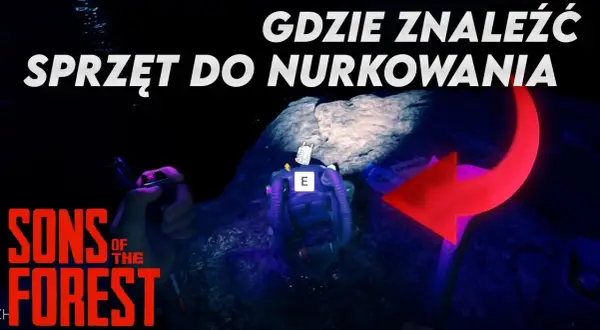 Sprzęt do nurkowania w The Forest: gdzie znaleźć i jak zdobyć